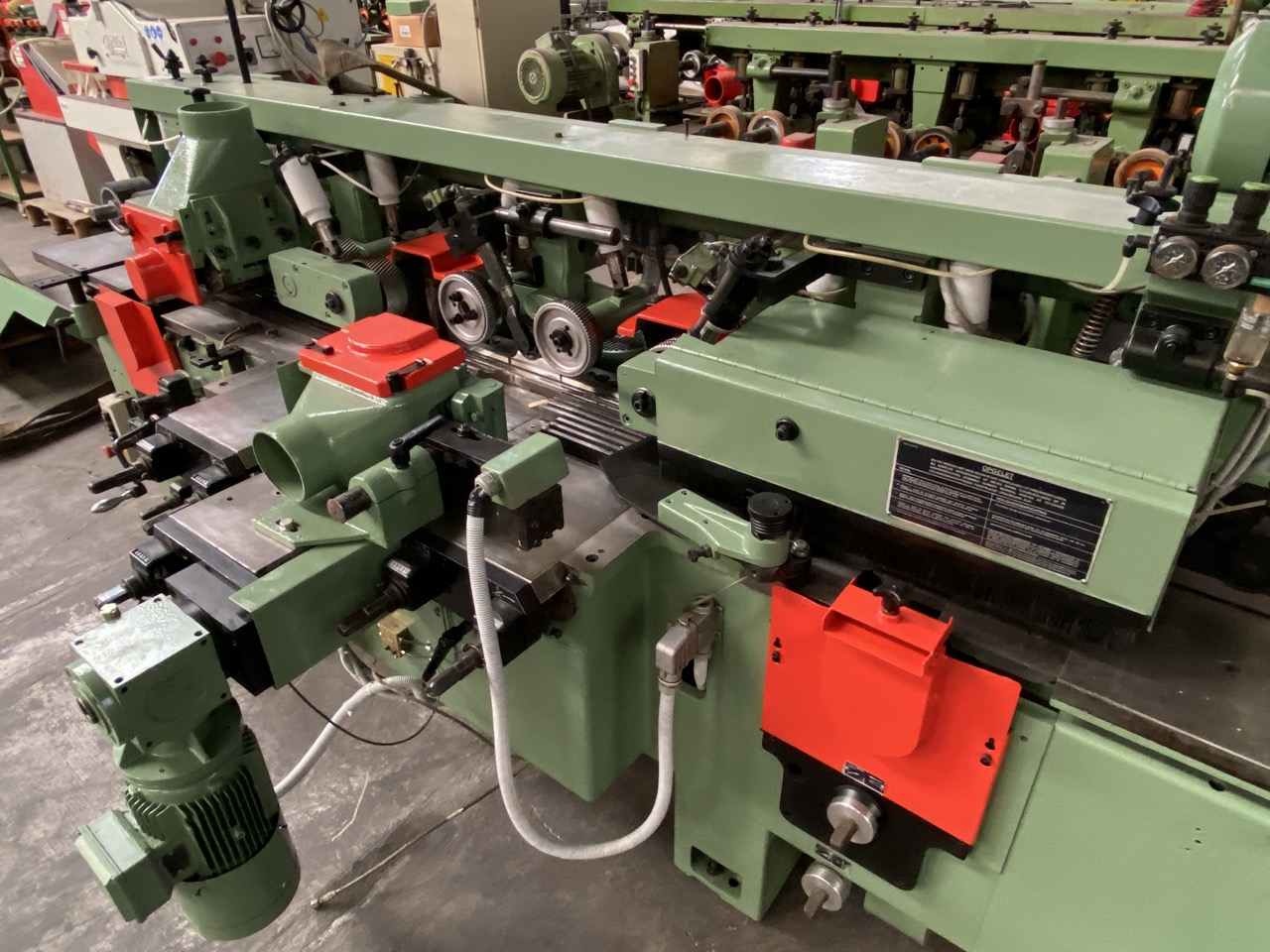 Ricondizionato Weinig Unimat 22A con albero sinistro automatico