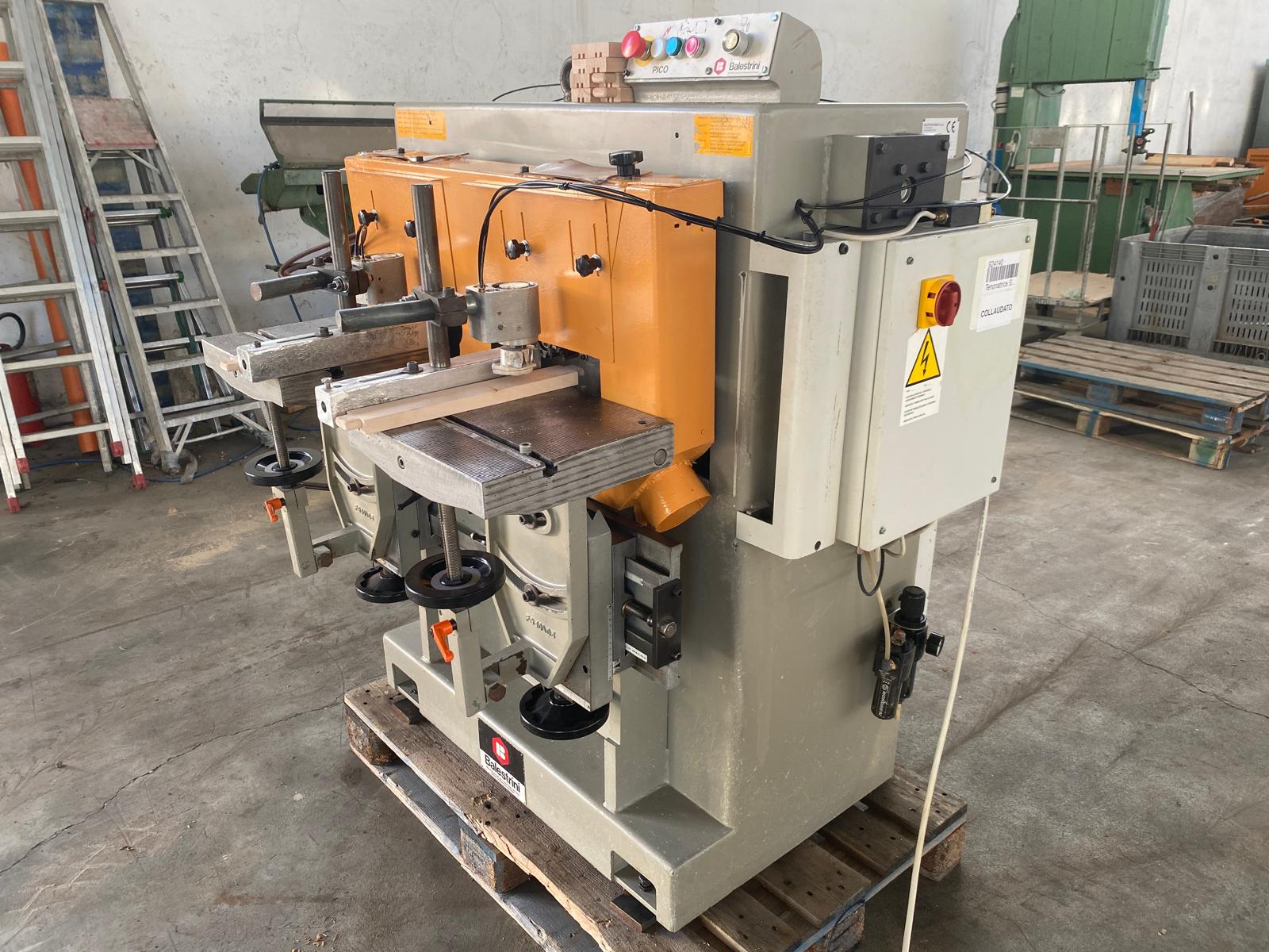 Usato 1999 Bacci Pico Tenonatrice Stondante da 1 testa e 2 banchi