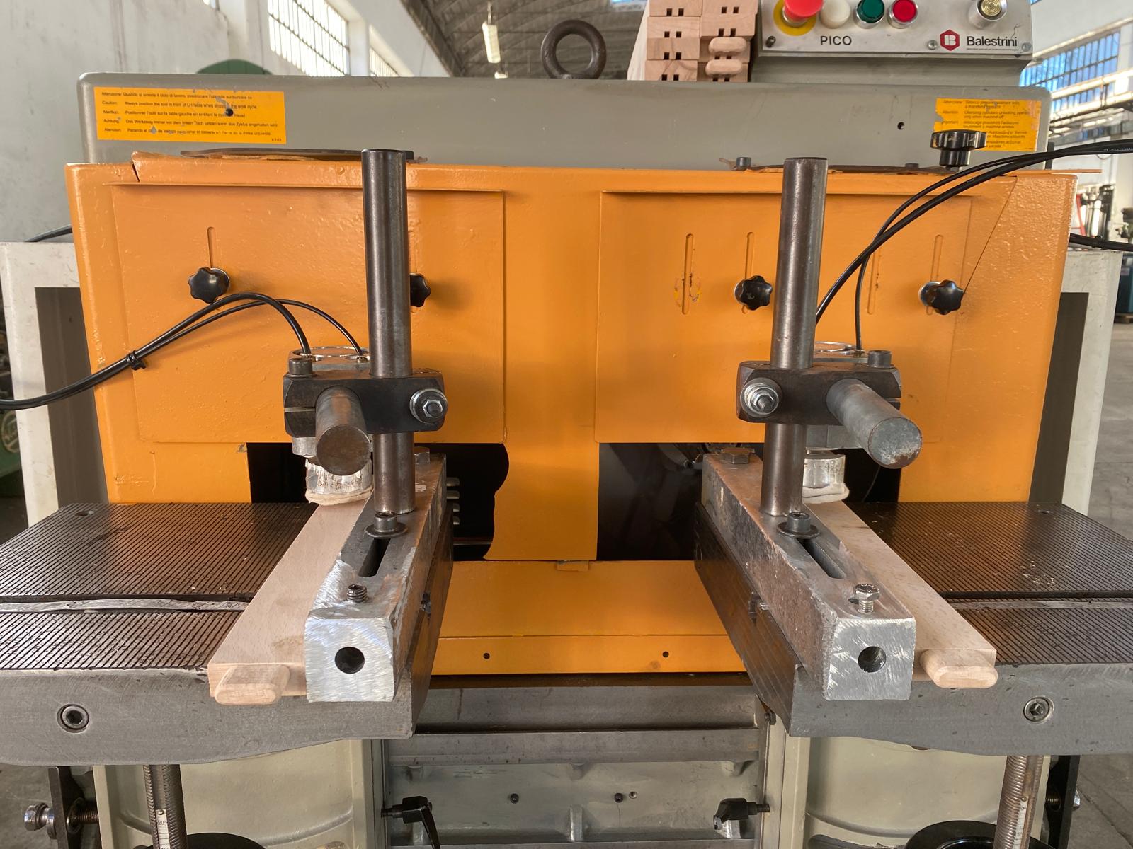 Usato 1999 Bacci Pico Tenonatrice Stondante da 1 testa e 2 banchi