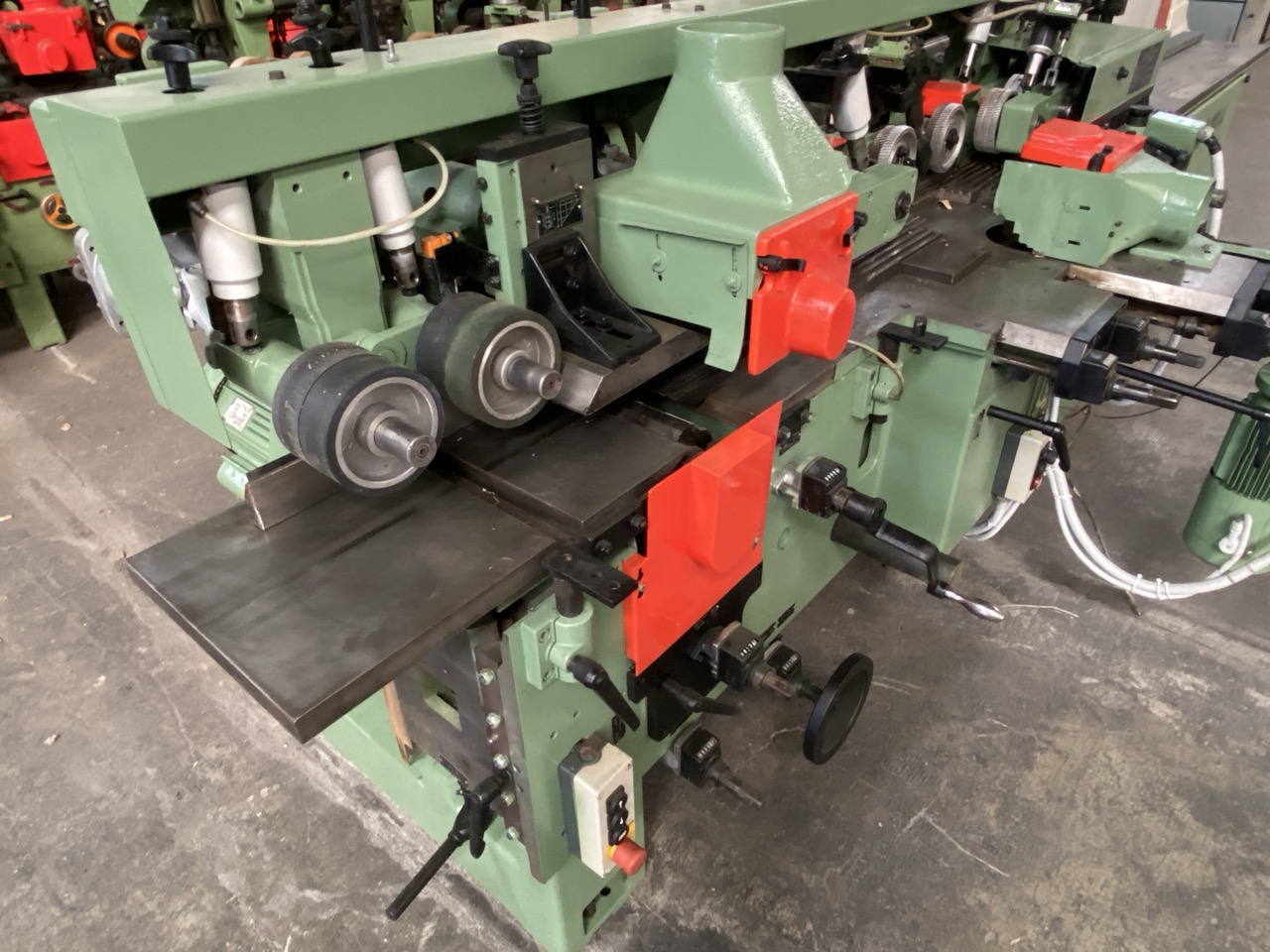 Ricondizionato Weinig Unimat 22A con albero sinistro automatico