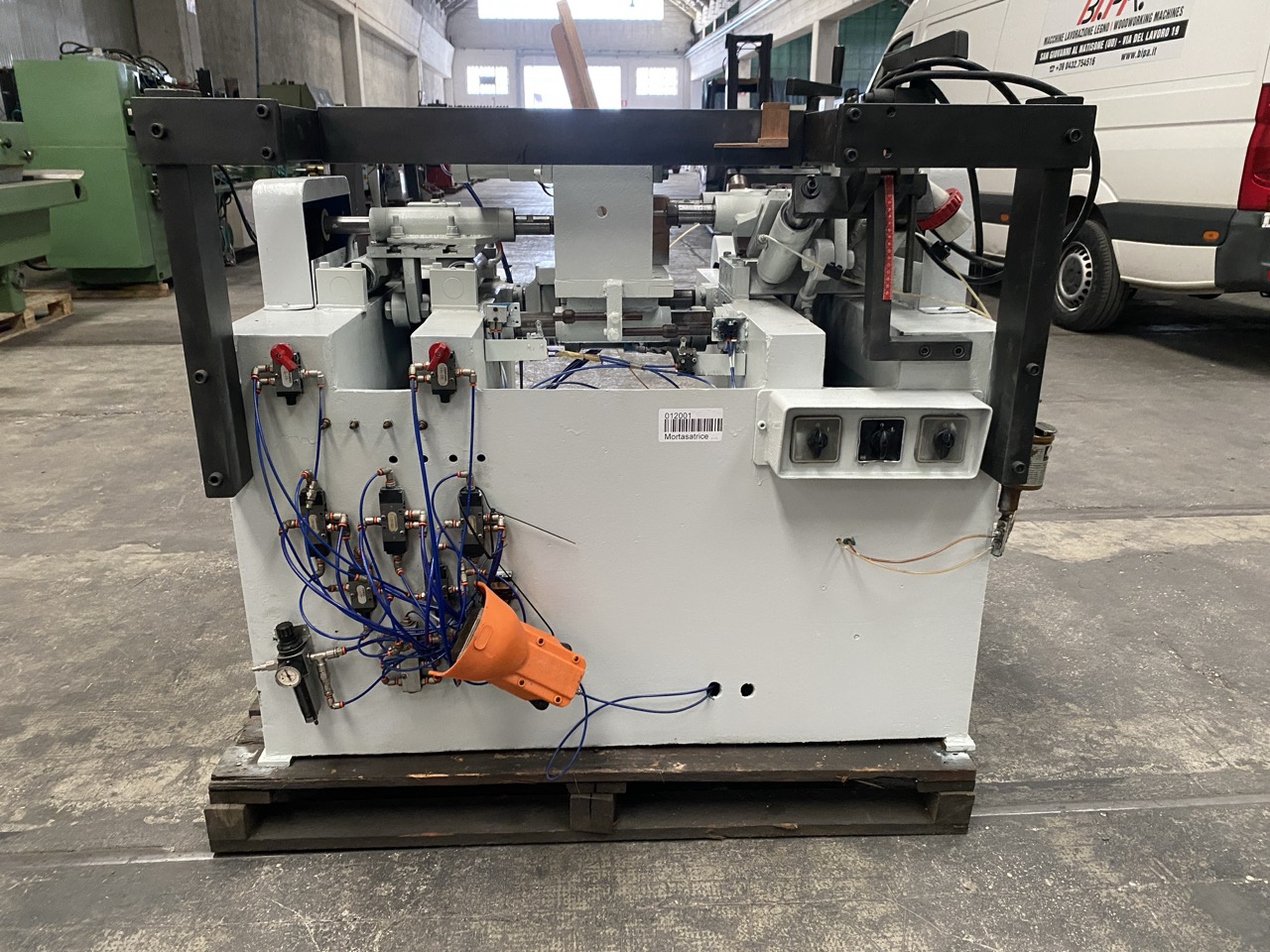 Usato Mortasatrice per sedili di sedie tipo Old America o similari