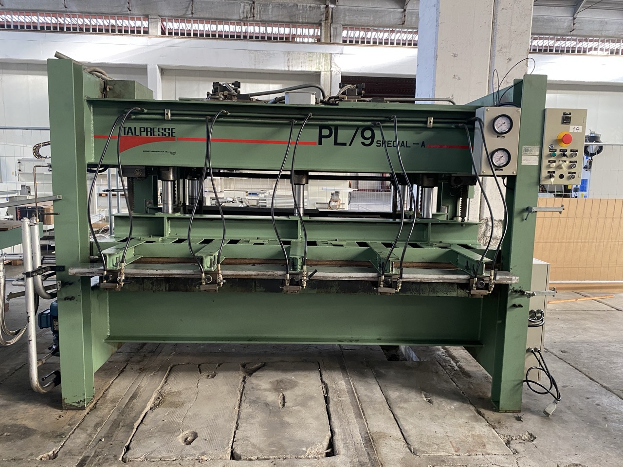 Usato Italpresse Pressa per listellare modello PL/9 Special A