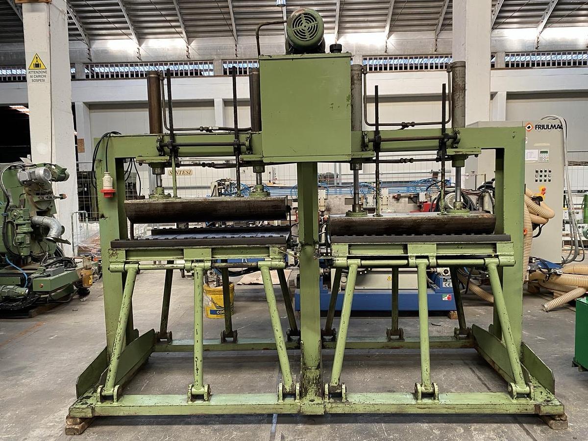 Usato Pressa snervatrice da cm. 1100 x 650
