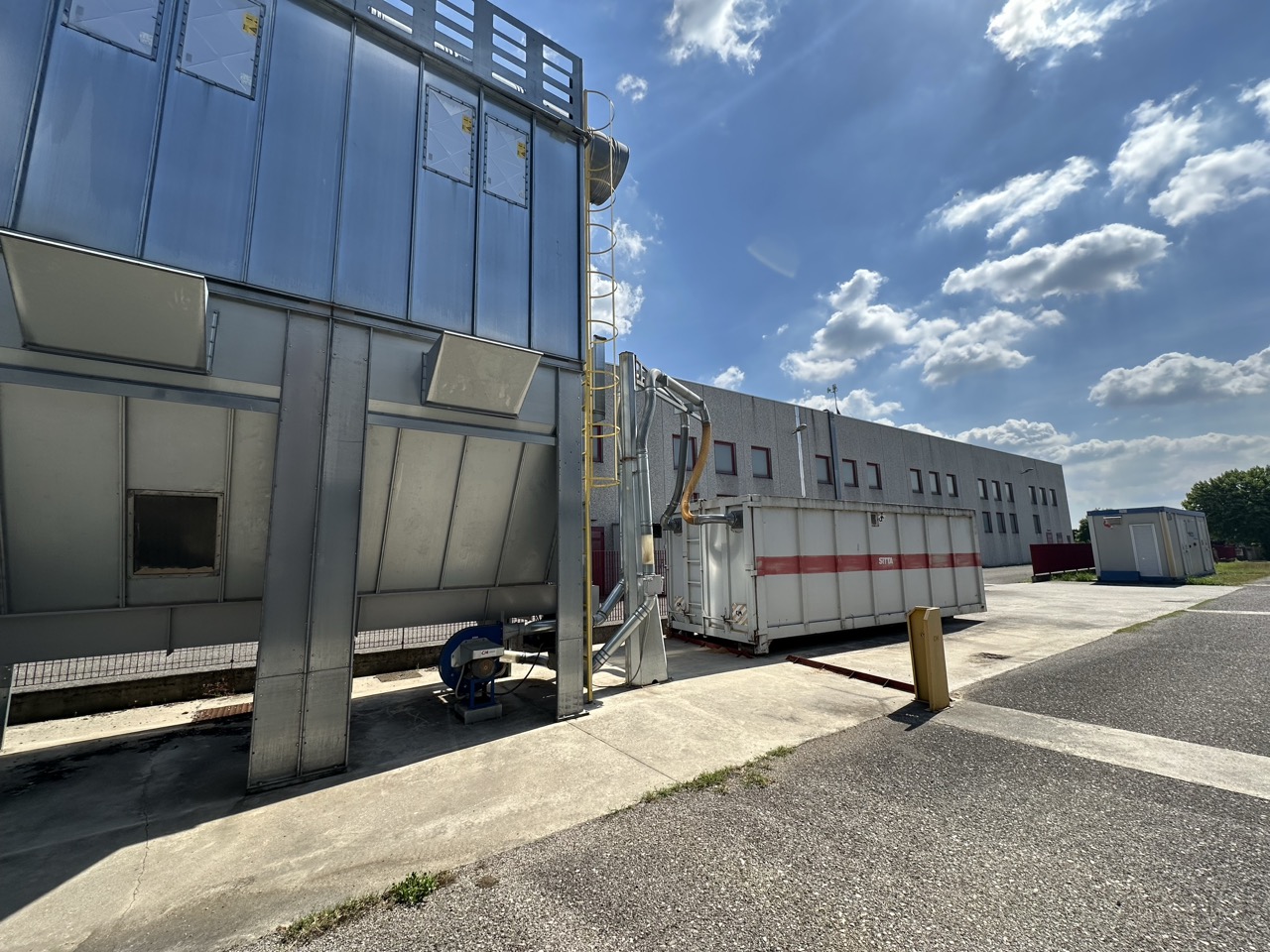 Usato 2014 FST 168 M d.250x2500 Carpenteria Manzanese Impianto di Aspirazione (Sottostazione) come nuova