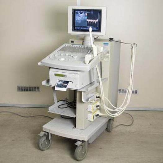 D'occasion ECHOGRAPHE DOPPLER HITACHI ODYSSEE AVEC 3 SONDES