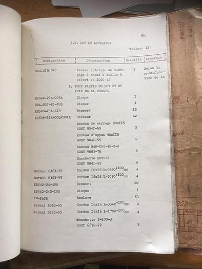 Usato TMP VORONEZ 1000 ton