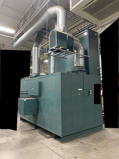 Used GRIEVE BATCH OVEN 132" WIDE X 48" DEEP X 66" HIGH - 500 DEG. F - 460V