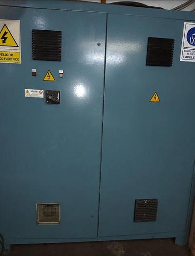Used (assembled but no longer visible in production) BIELLONI CLEO 120 - solventless duplex laminator (year 1998)