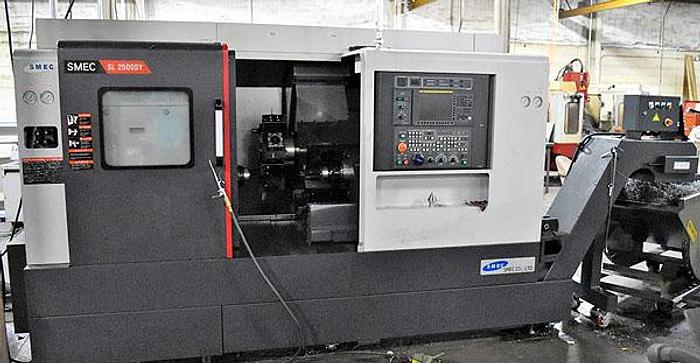 Used 3141, Samsung SMEC, SL2500SY, CNC Turning Center, Multi Axis 12/18, 2018