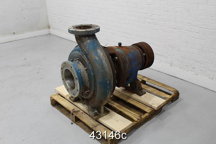 Used Goulds 3175 6x8x14 Pump, Stainless Steel Casing #43146