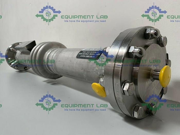 Used Allegheny Bradford HX-3433 Straight Pass SS Shell & Tube Heat Exchanger