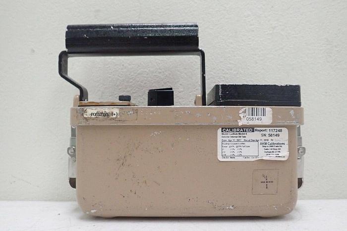 Used Ludlum Inc Model 6 Geiger Counter