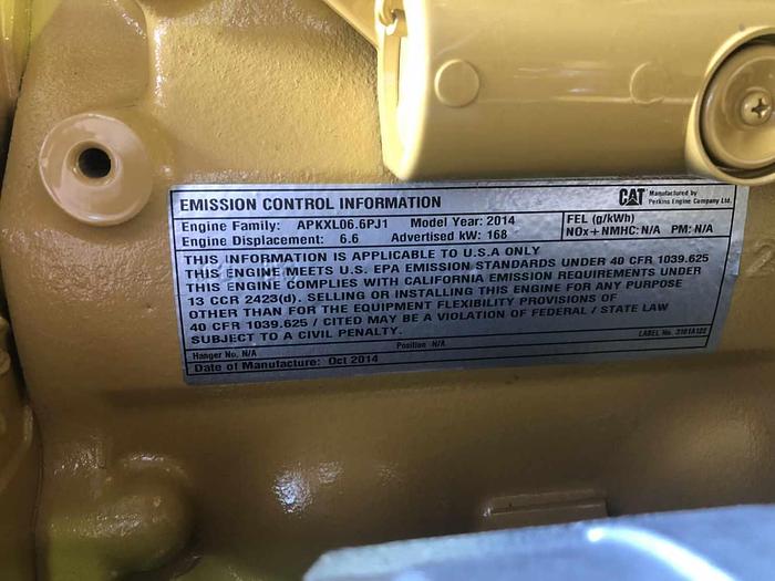 Featured Caterpillar C6.6 engines Brand New 2014 built