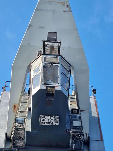 Used 1981 Aarhus Maskinfabrik double jib portal crane