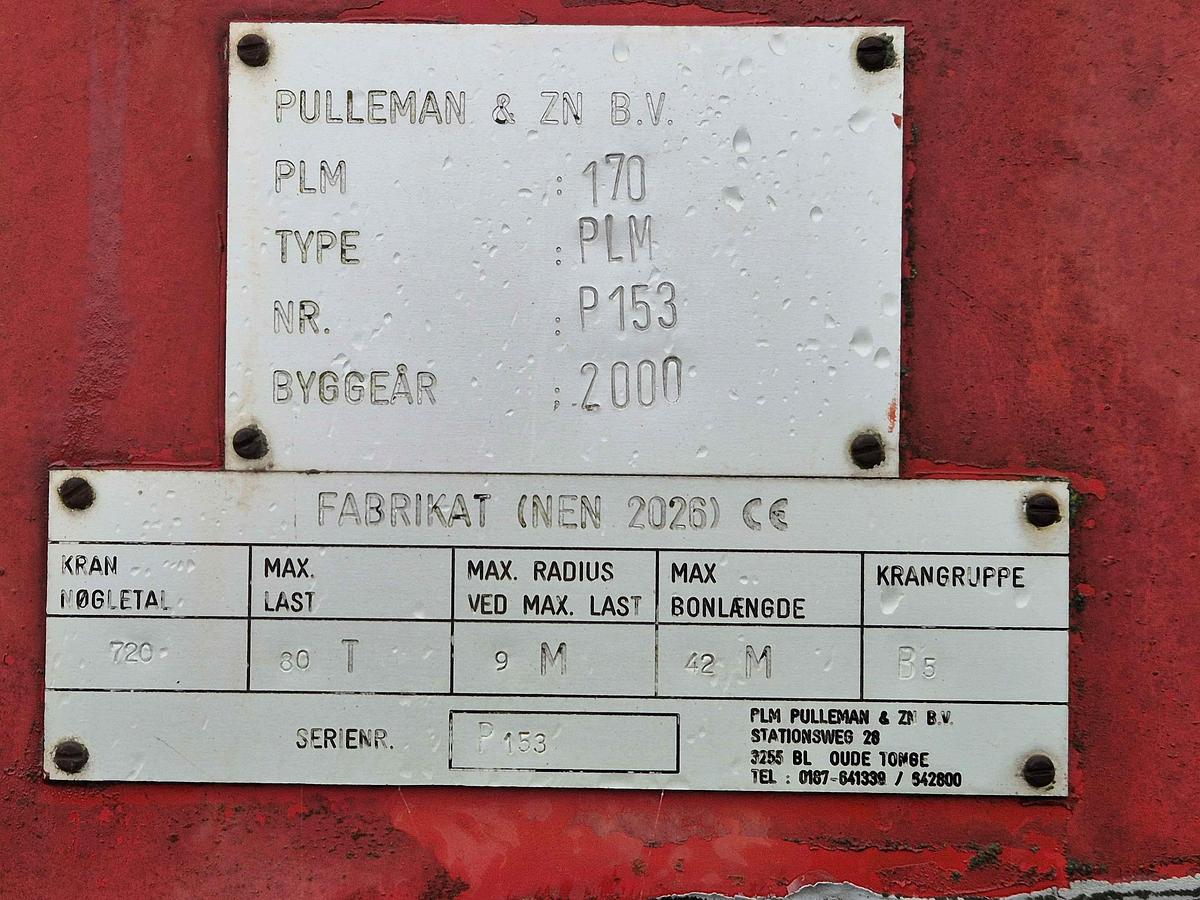 Used Harbor mobile crane