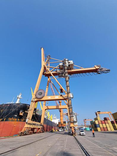 Used 2006 Kone Cranes 50t container crane