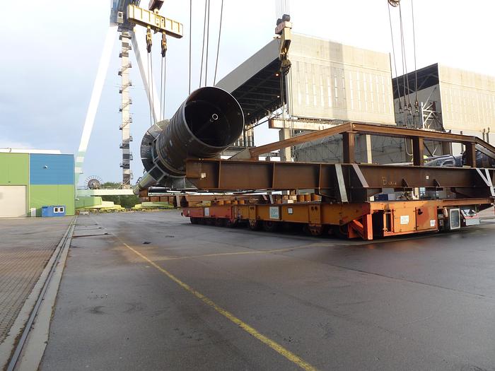 Used KAMAG self propelled heavy transporters