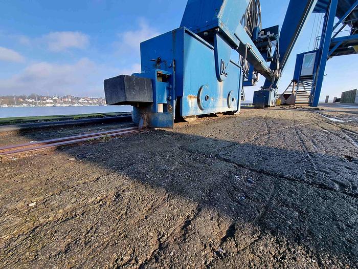 Used 1981 Aarhus Maskinfabrik double jib portal crane