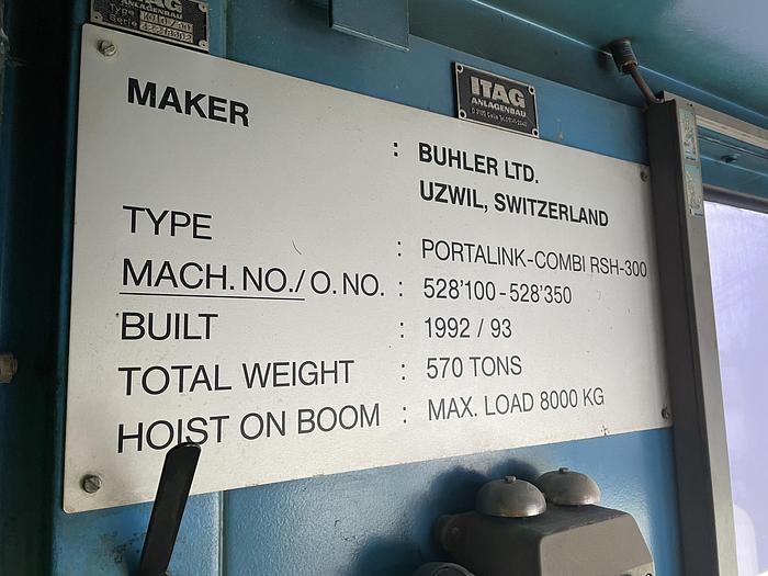 Used 1992 Buhler HL-SKT-300