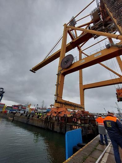 Used 2006 Kone Cranes 50t container crane