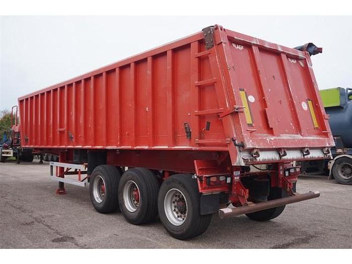 Used LAG Tipper / 38m3 / Full Aluminum / Mercedes Disc / Air suspension / Kipper