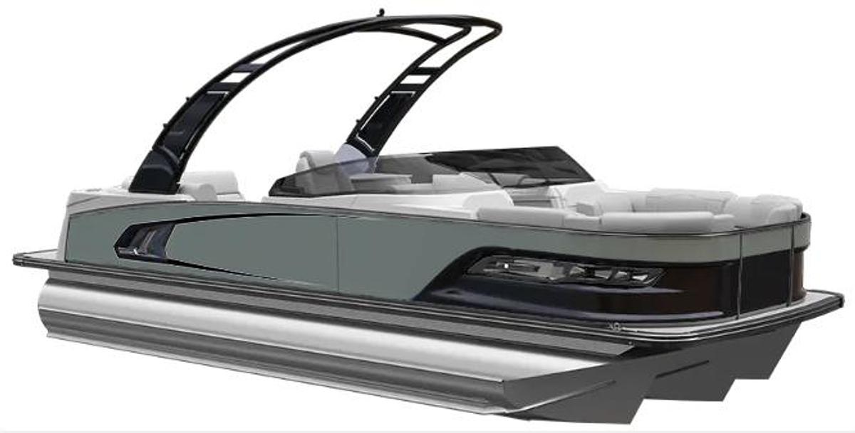 2027 Avalon Excalibur LTD 27' Flex Lounge Windshield Triple-Toon