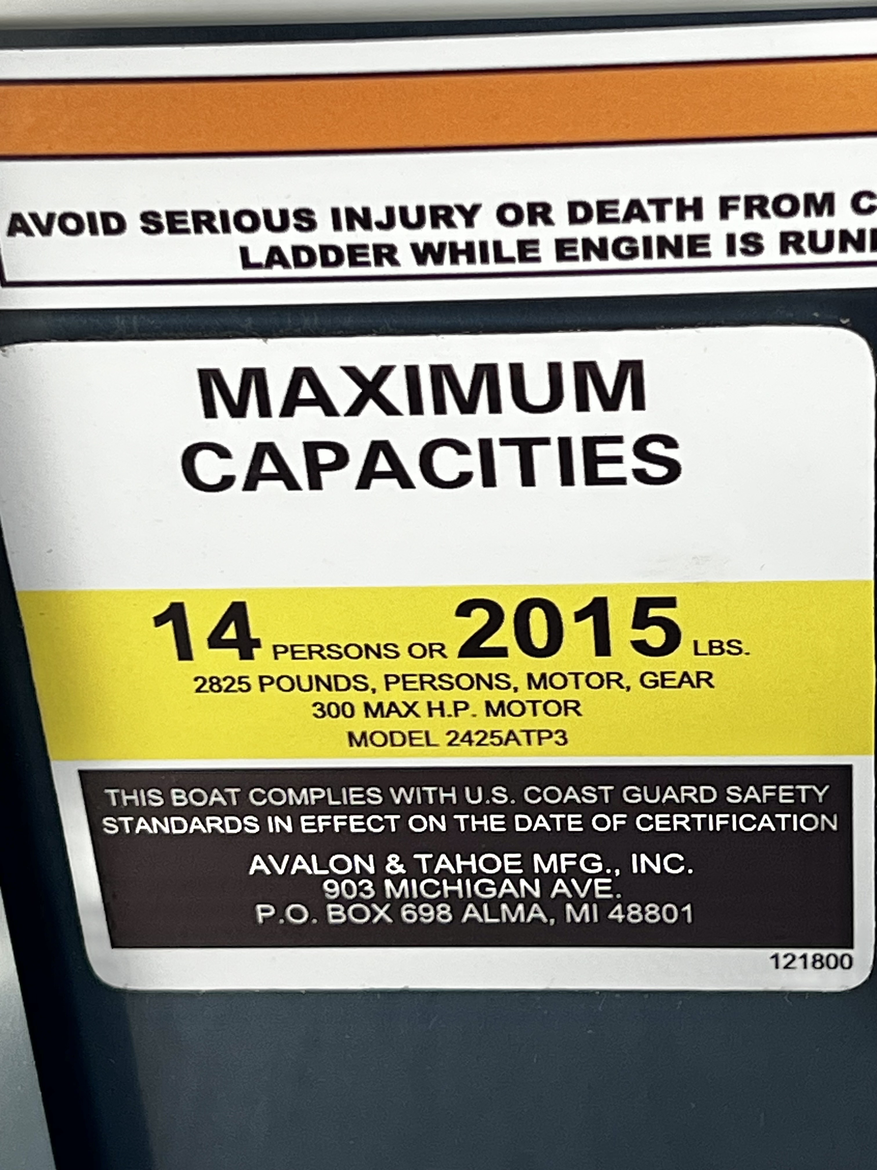 2026 Avalon Venture 85 25' Rear Fish Triple-Toon - IN STOCK