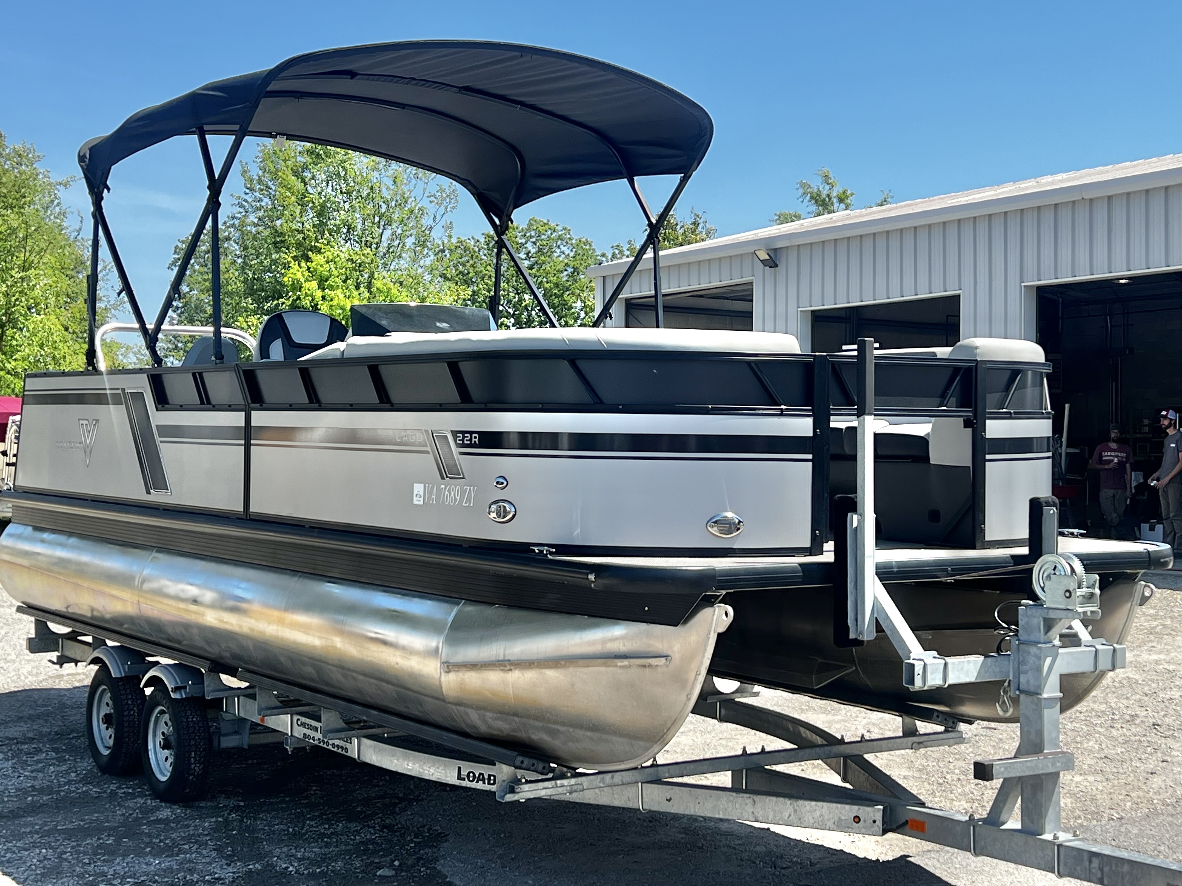 Used 2022 Viaggio Lago 22' R (Rear Fish) - IN STOCK - $33,995!