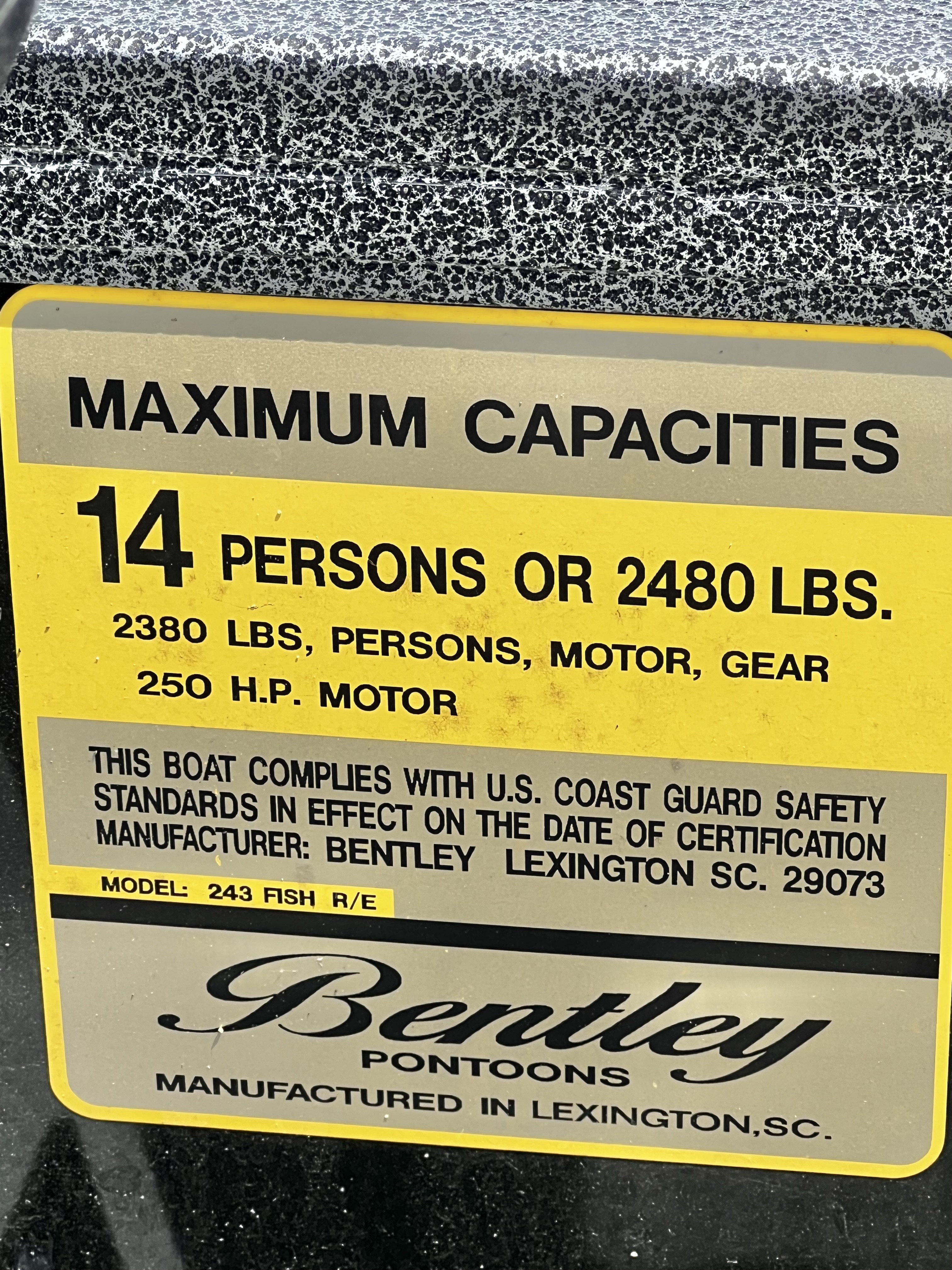 Used 2023 Bentley 243 Fish - Three Quarter Tri-Toon - IN STOCK - 38,995