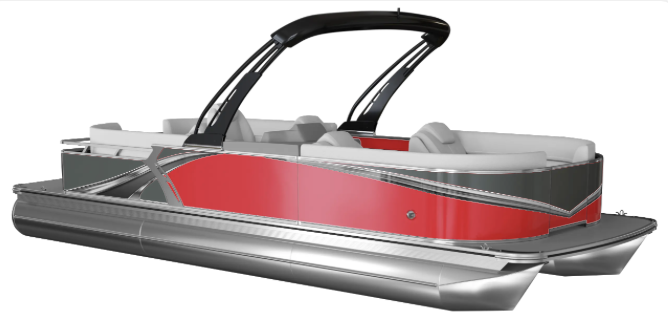 LSZ 23' Elite Windshield Triple-Toon - INCOMING - $81,190