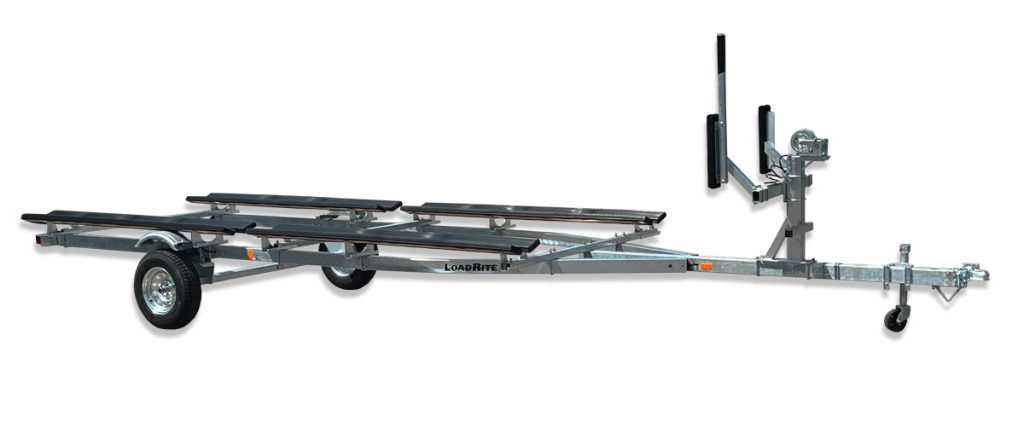 Yacht Club Galvanized Single Axe Trailer