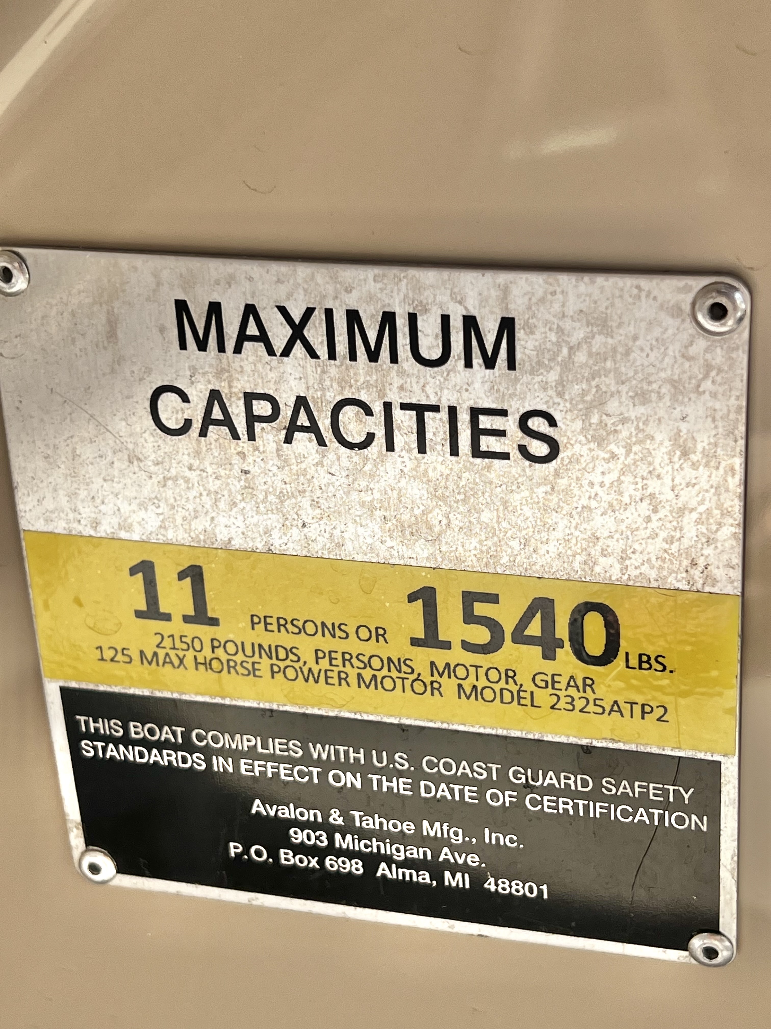 Used 2017 Avalon GS 23' Cruise