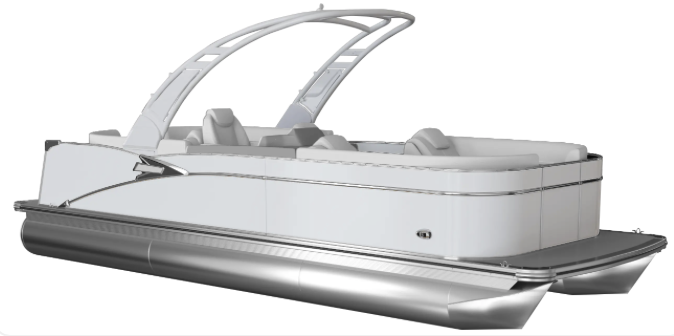 2027 Avalon Catalina 25' Flex Lounge Windshield Triple-Toon