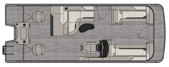 2027 Avalon Venture 85 23' Rear Fish Triple-Toon