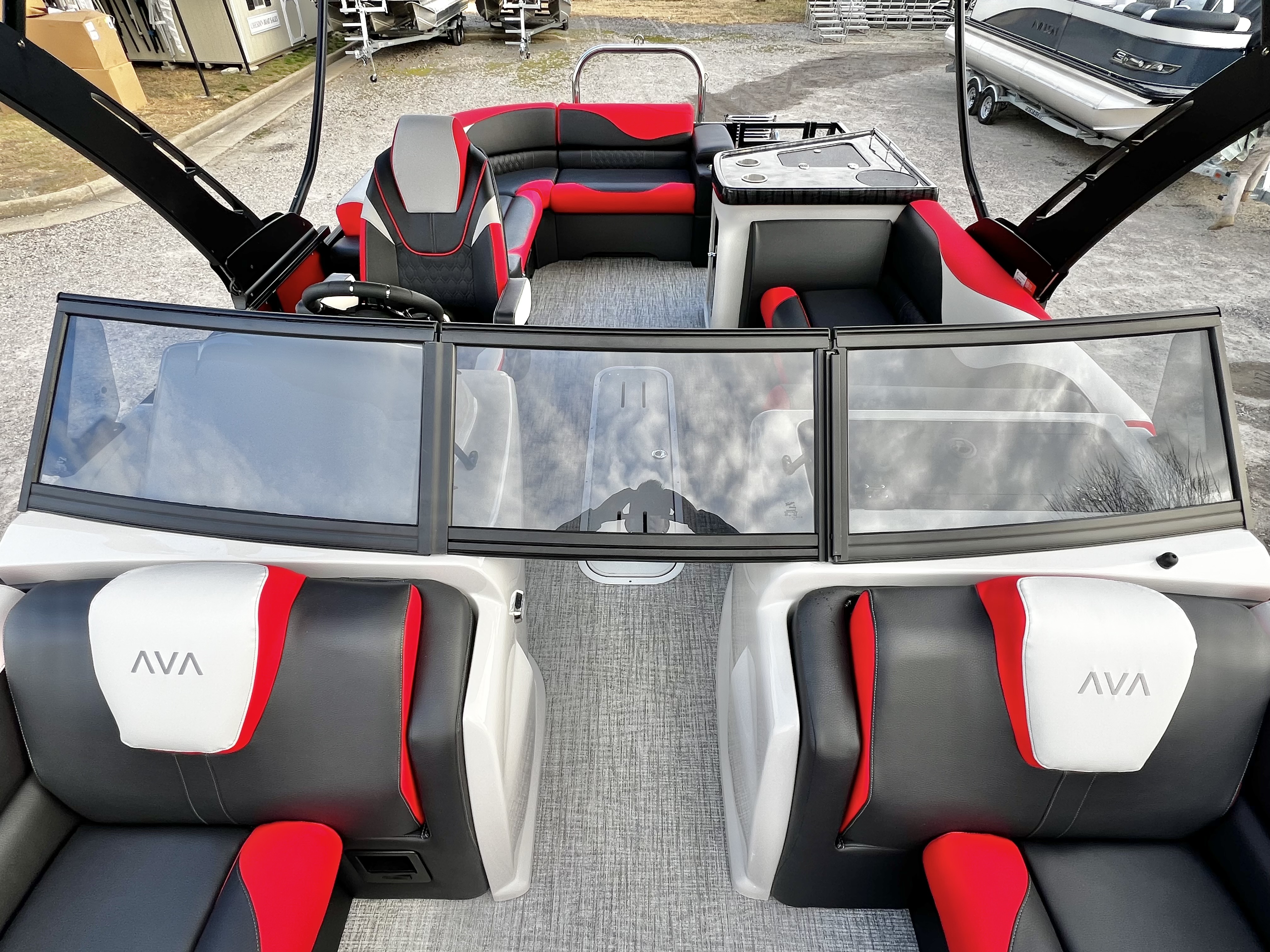 2026 Avalon LSZ 23' Elite Windshield Triple-Toon - IN STOCK - $81,190