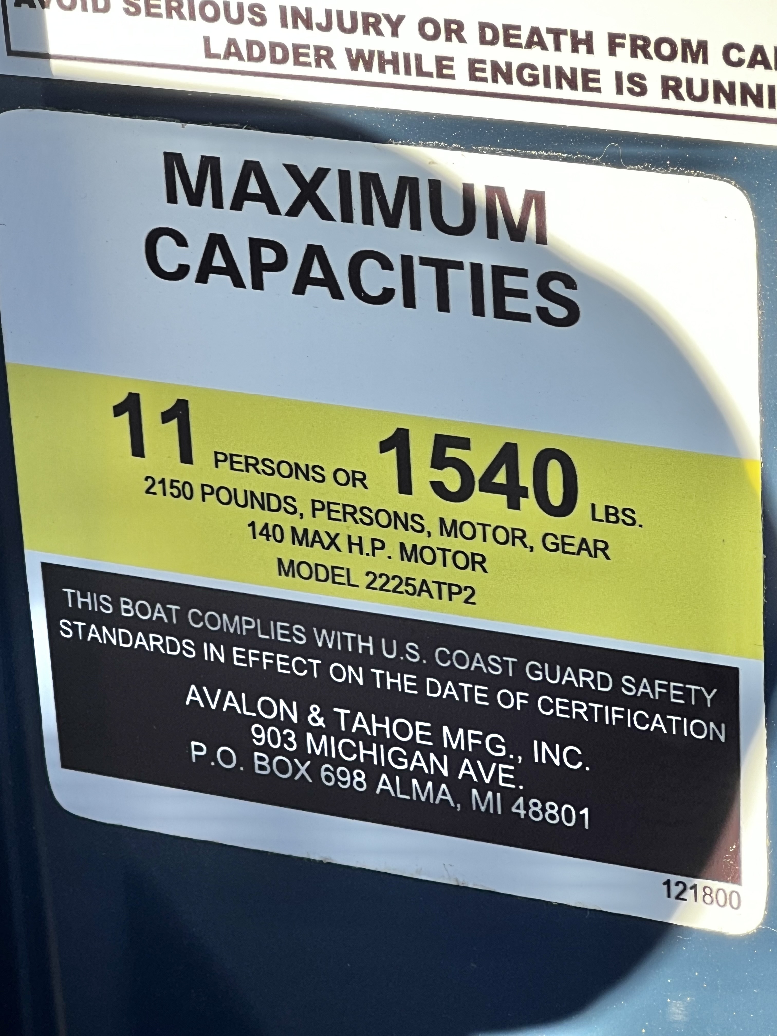 2026 Avalon LSZ 23' Elite - IN STOCK - $50,060