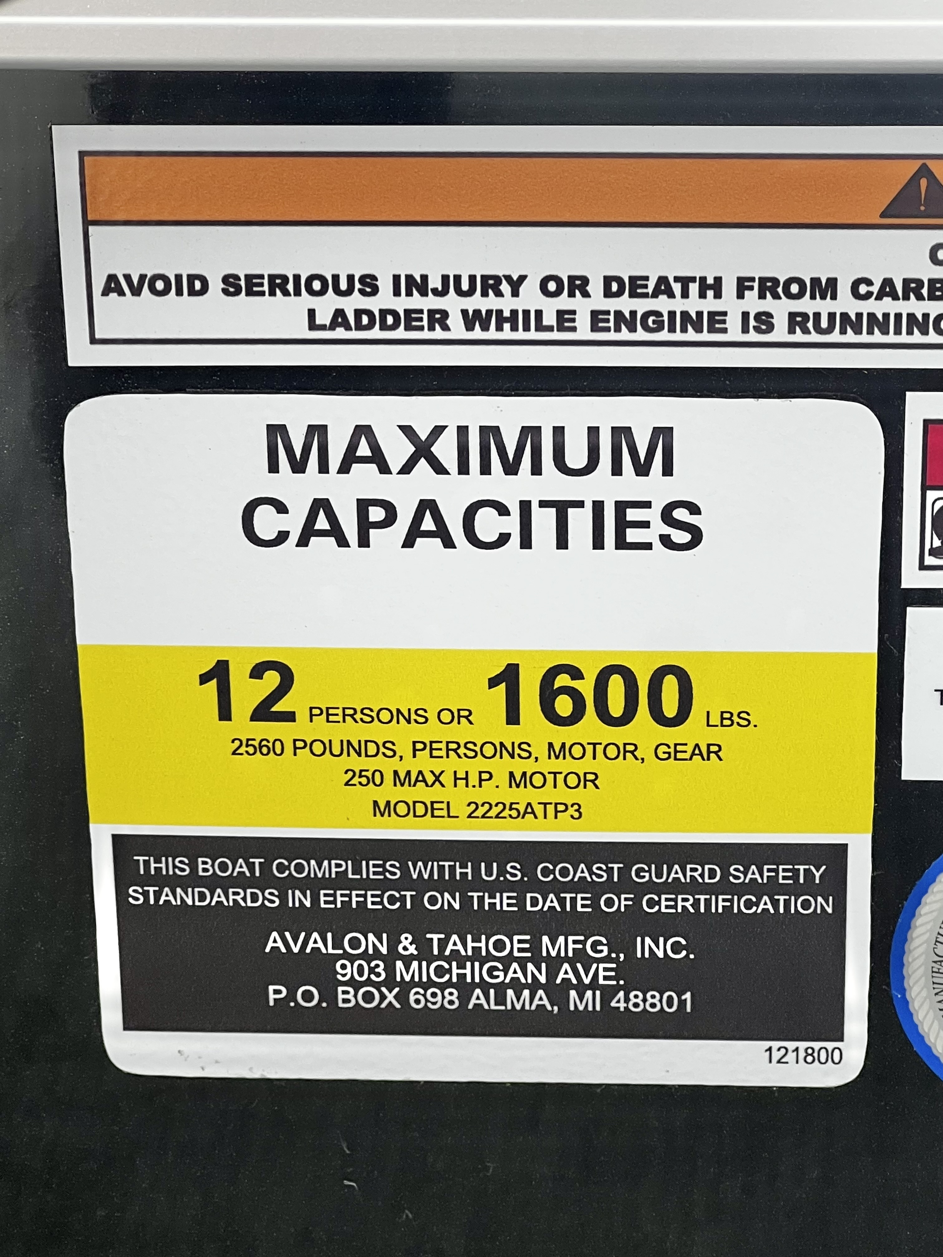 2026 Avalon Venture 85 23' Rear Fish Triple-Toon - IN STOCK