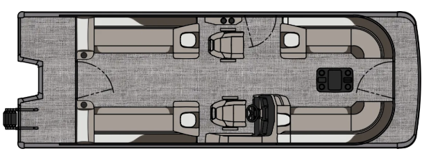 2027 Avalon LSZ 25' Quad Lounge Shift Triple-Toon