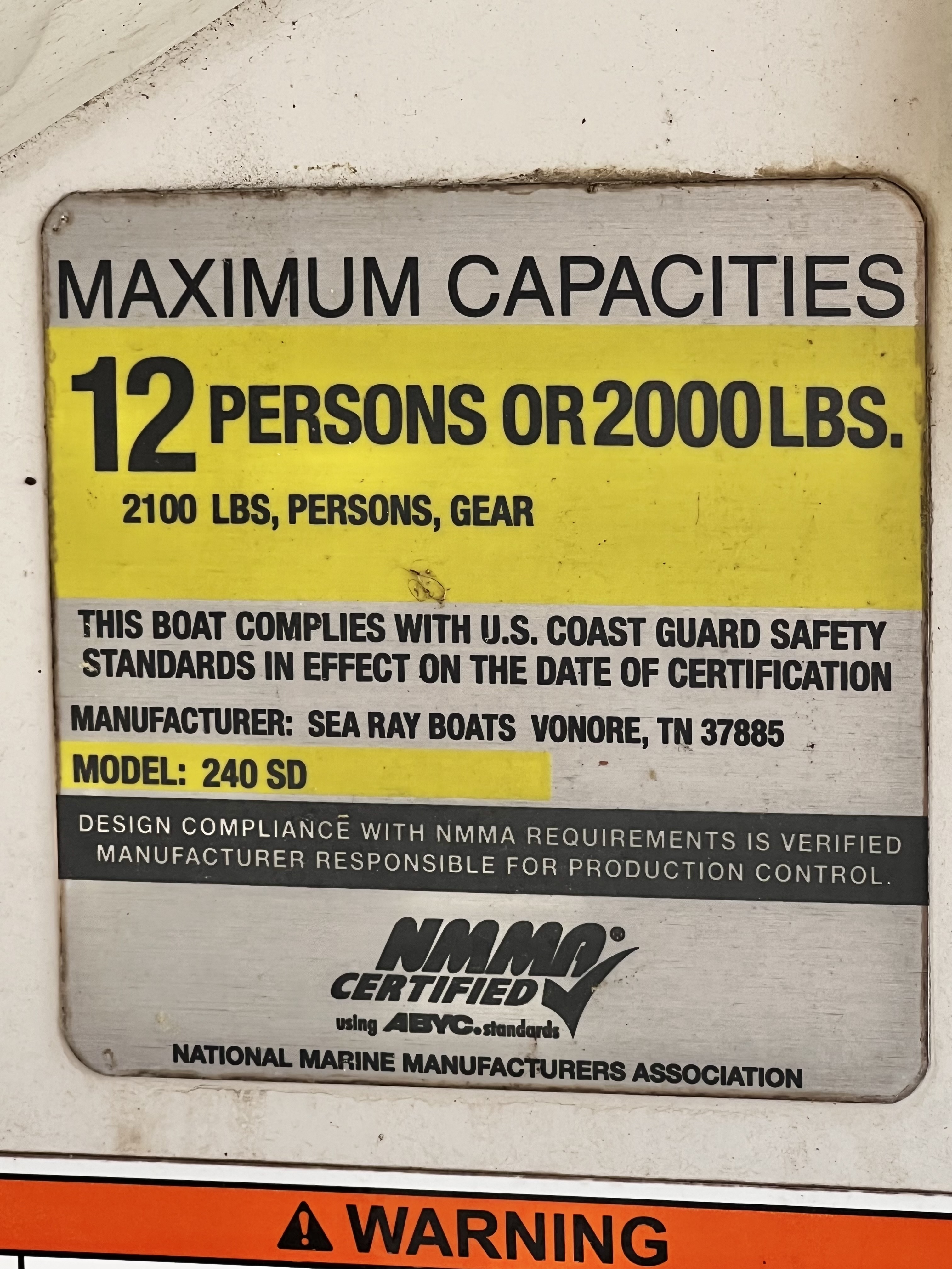 Used 2008 Sea Ray 240 Sundancer