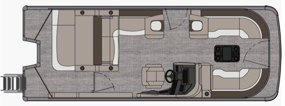 2026 Avalon Catalina 23' Versatile Rear Bench Triple-Toon - INCOMING!