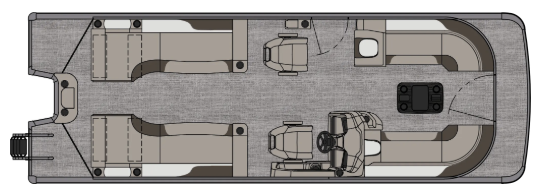 2027 Avalon LSZ 25' Quad Lounge Shift Triple-Toon