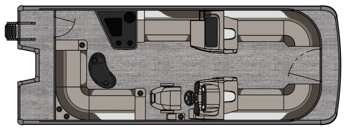 LSZ 23' Elite Windshield Triple-Toon - INCOMING - $81,190