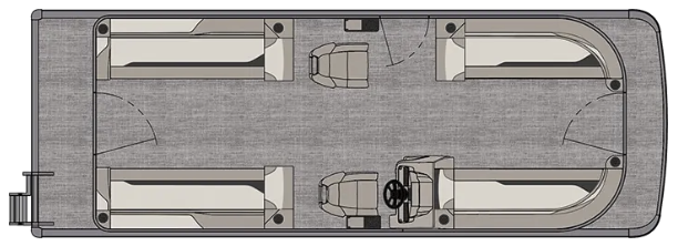 2026 Avalon Venture 85 25' Quad Lounge Triple-Toon - IN STOCK