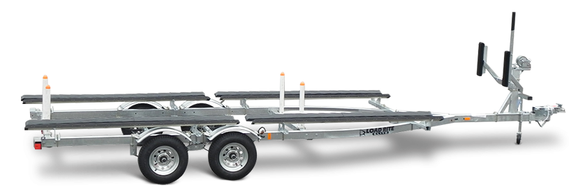 Yacht Club Galvanized Tandem Axle Trailer with Brakes