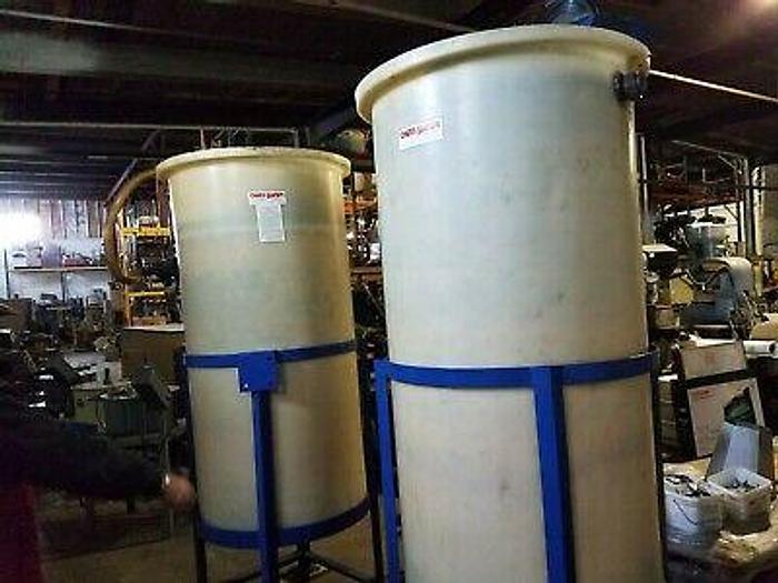Used Tanks various sizes polypropylene stainless rinsing tank plating waste treatment