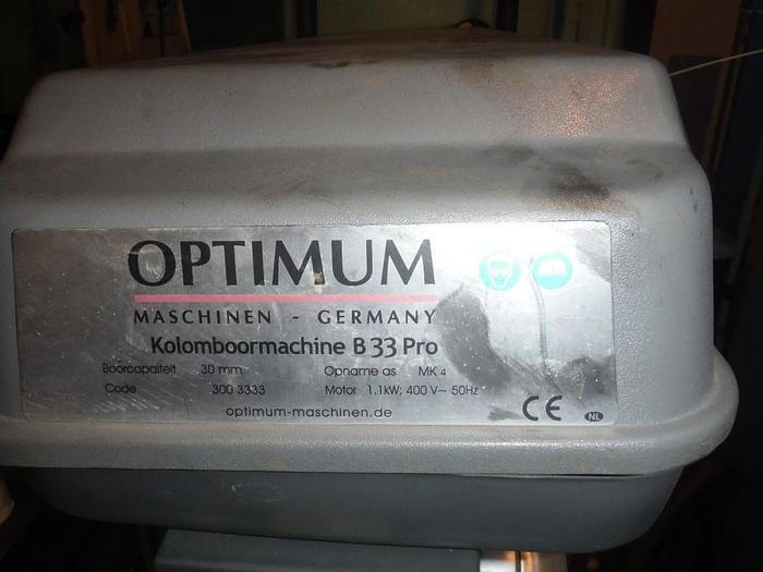 Gebruikt Boormachine Optimum B33 pro