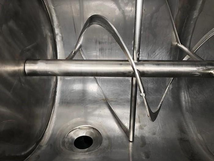 Used Mixer, Ribbon, 100 CF, S/st, 1 Hp, #C743575