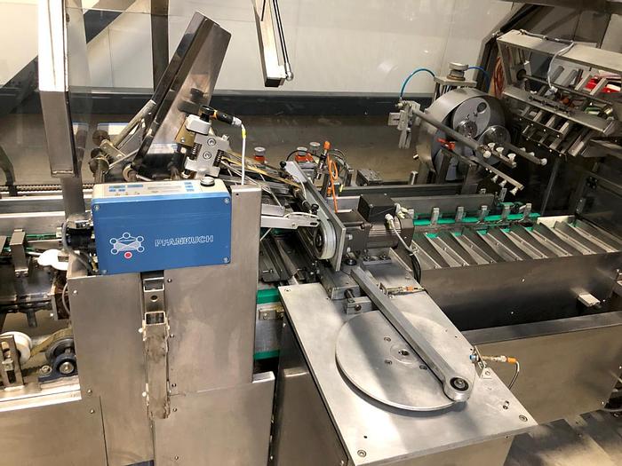 Used Horizontalkartonierer mit Einleger