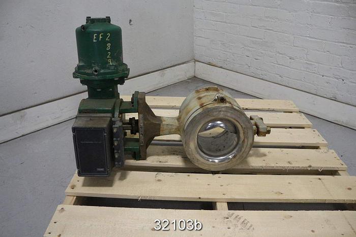 Used Fisher V100 8" V-Ball Control Valve #32103