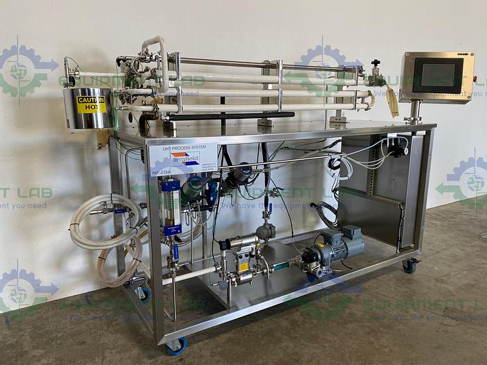 Used Armfield FT94LT HTST/UHT Mini Pilot System Pasteurization Skid w/ Flowmeter